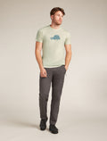 Men’s Merino 150 Tech Lite Short Sleeve T-Shirt Cosy Camper Ashen - 3