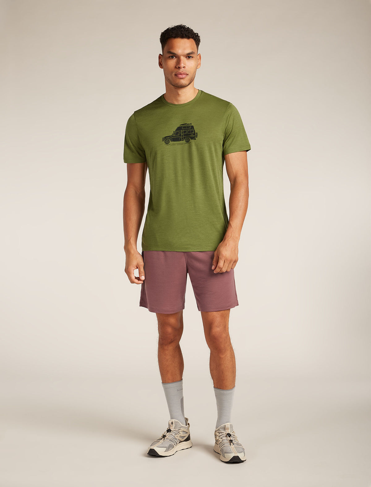 Men’s Merino 150 Tech Lite Short Sleeve T-Shirt Cosy Camper Sphagnum - 3