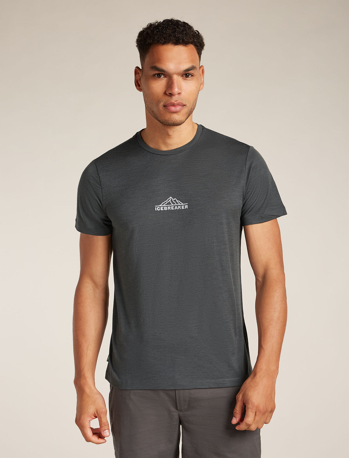 Men’s Merino 150 Tech Lite Short Sleeve T-Shirt Road To Cook Obsidian - 1