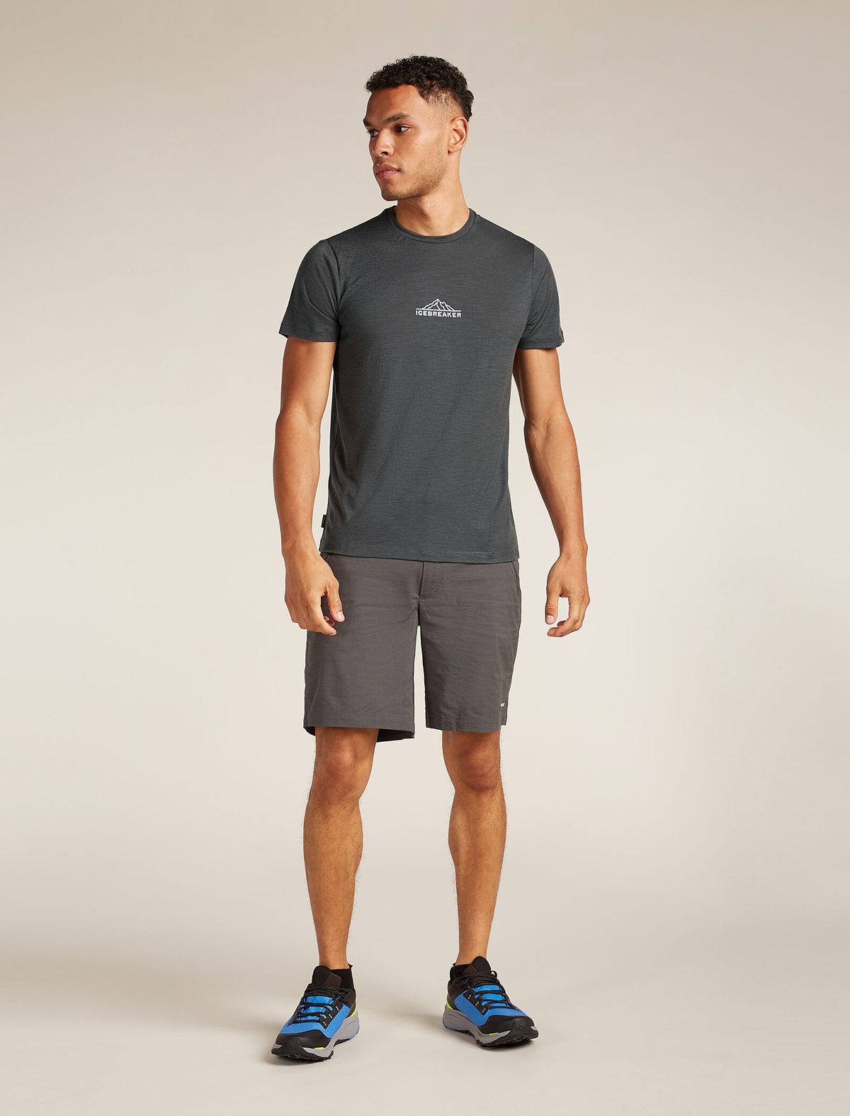 Men’s Merino 150 Tech Lite Short Sleeve T-Shirt Road To Cook Obsidian - 3