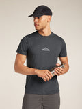 Men’s Merino 150 Tech Lite Short Sleeve T-Shirt Road To Cook Obsidian - 4