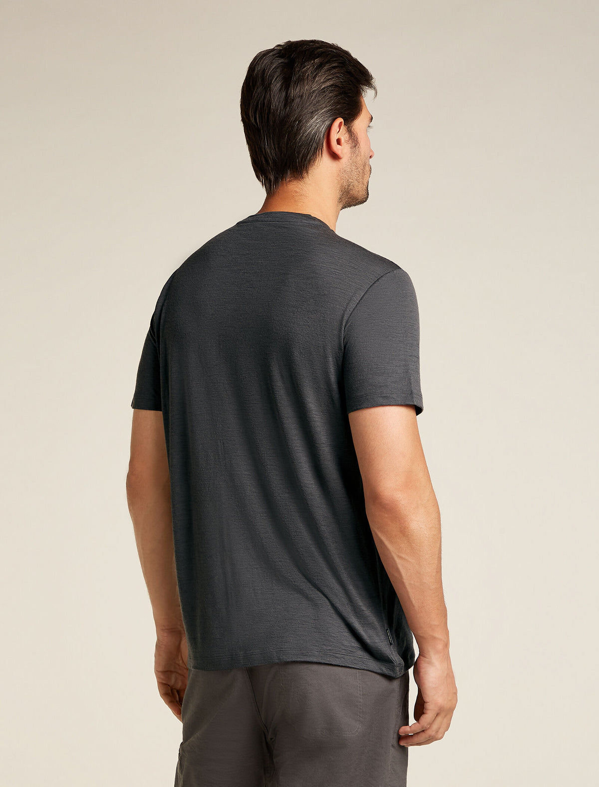 Men’s Merino 150 Tech Lite Short Sleeve T-Shirt Catch Me Outside Obsidian - 2