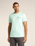 Men’s Merino 150 Tech Lite Short Sleeve T-Shirt Southern Shapes Mint - 1
