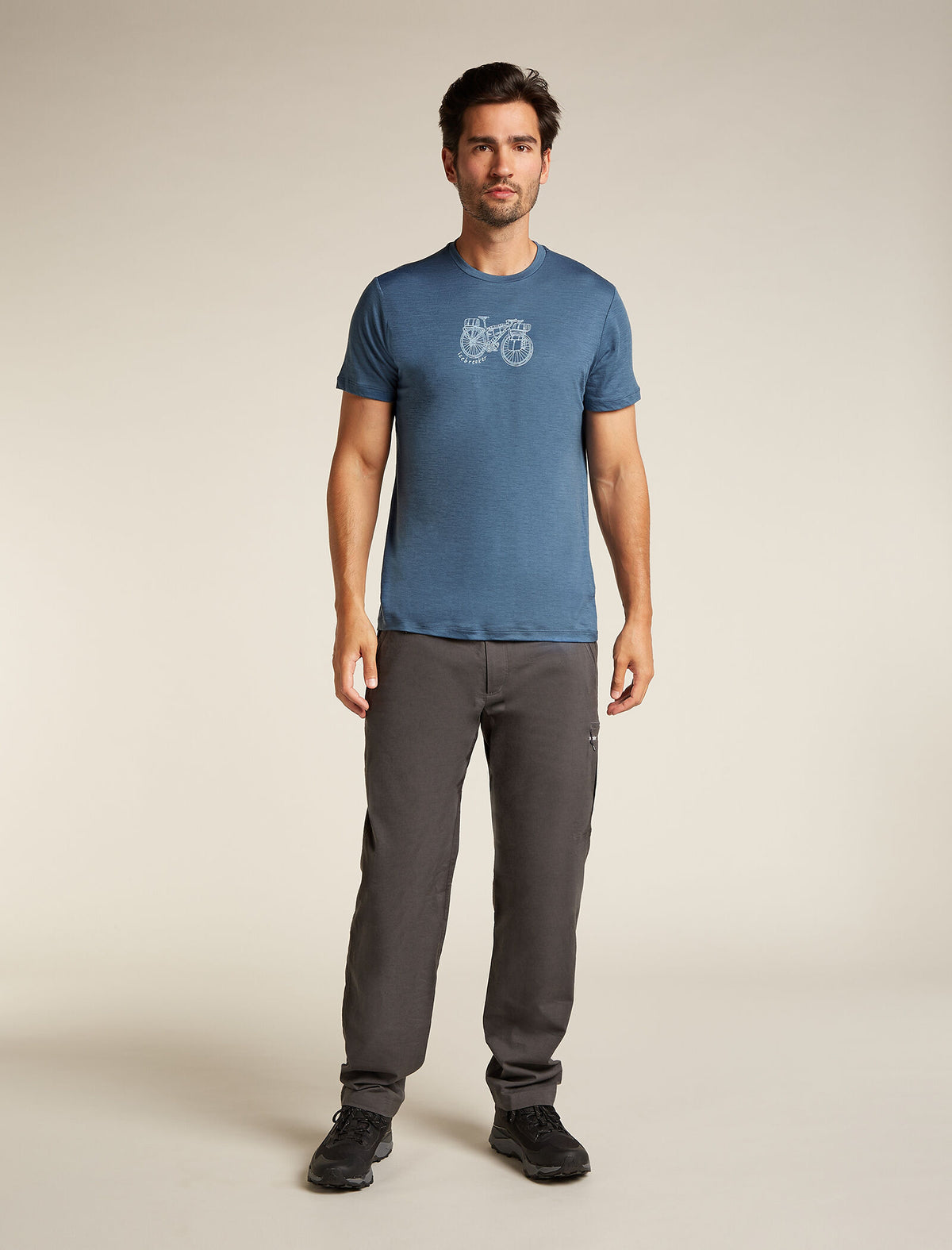 Men’s Merino 150 Tech Lite Short Sleeve T-Shirt Adventure Ride Dawn - 3