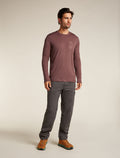 Men’s Merino 150 Tech Lite Long Sleeve T-Shirt IB Solar Carob - 3