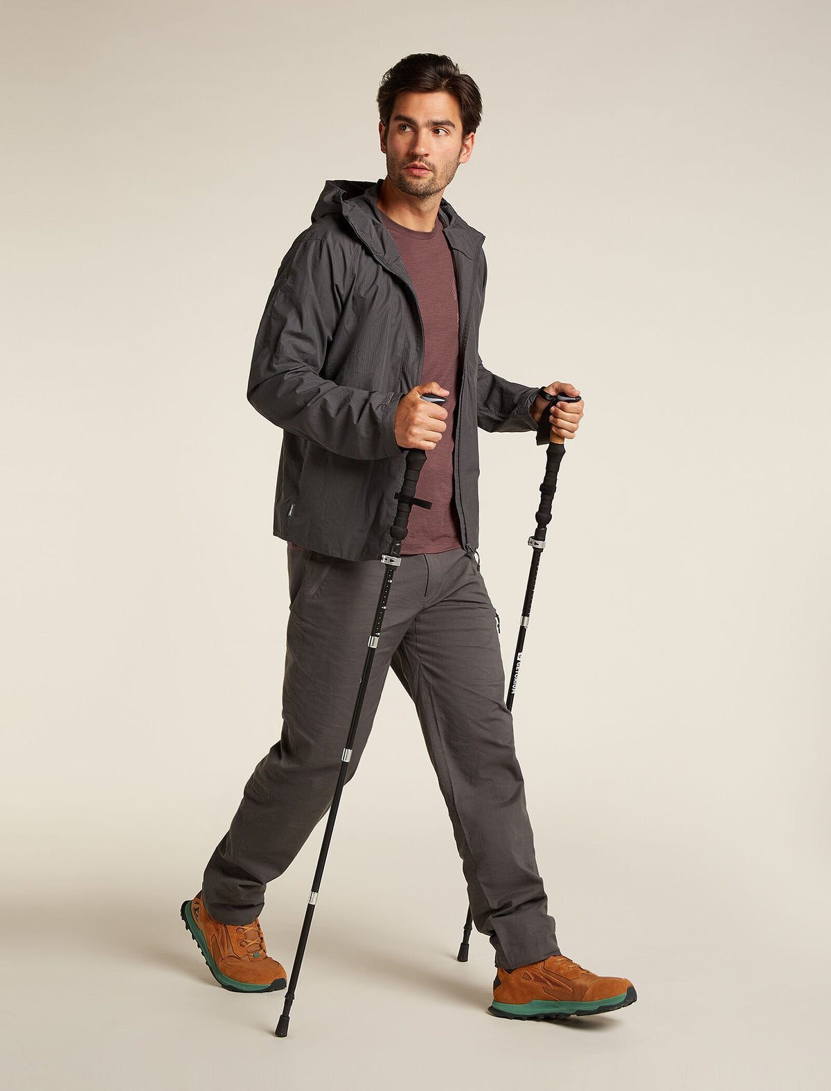 Men’s Merino 150 Tech Lite Long Sleeve T-Shirt IB Solar Carob - 4