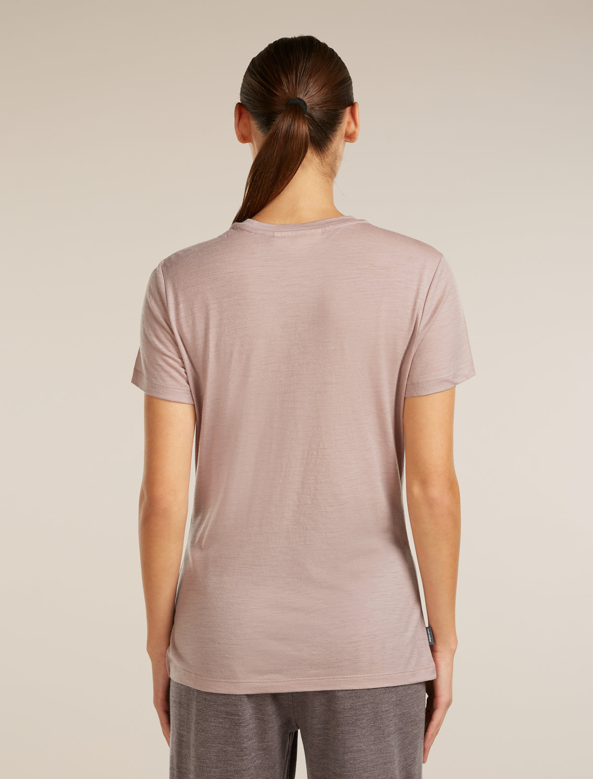 Women’s Merino 150 Tech Lite Short Sleeve T-Shirt Sparkling Stars Pink Quartz - 2