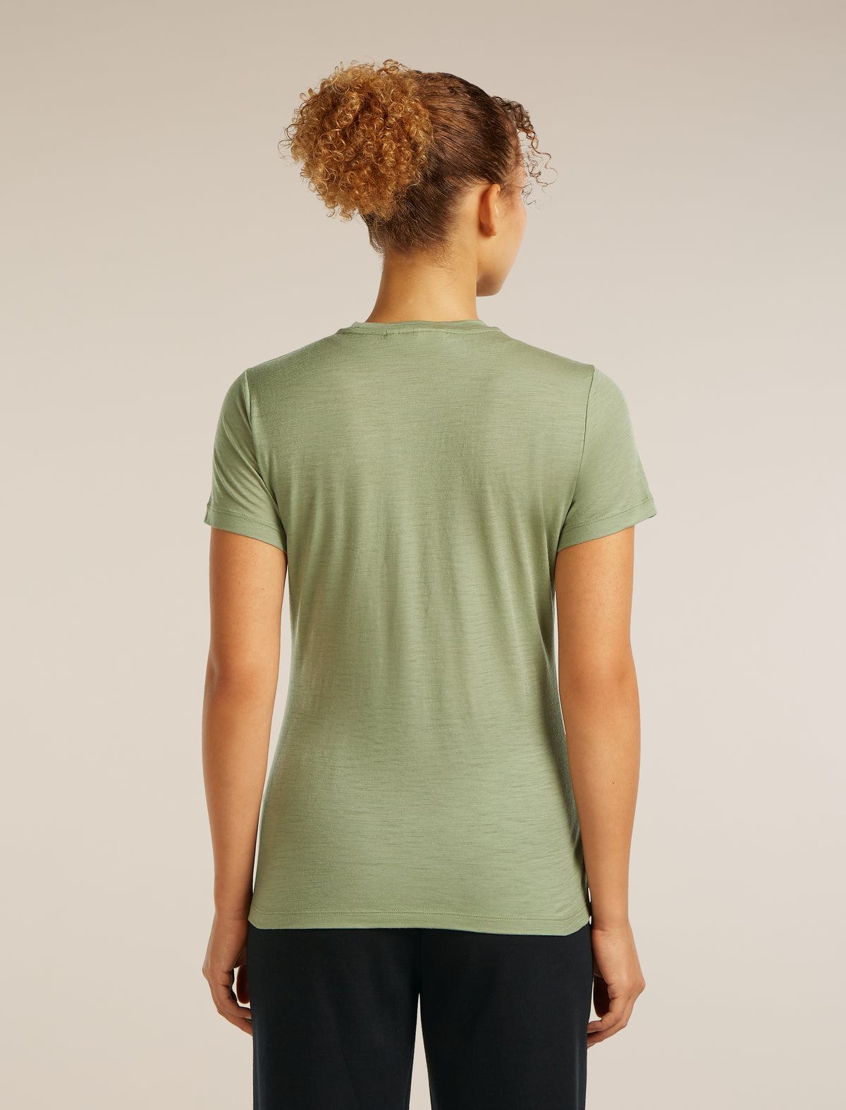 Women’s Merino 150 Tech Lite Short Sleeve T-Shirt Sparkling Stars Lichen - 2