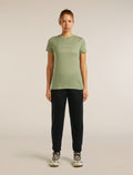 Women’s Merino 150 Tech Lite Short Sleeve T-Shirt Sparkling Stars Lichen - 3