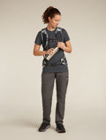 Women’s Merino 150 Tech Lite Short Sleeve T-Shirt Sunrise Summit Obsidian - 4