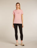 Women’s Merino 150 Tech Lite Short Sleeve T-Shirt Sunrise Summit Blush - 3