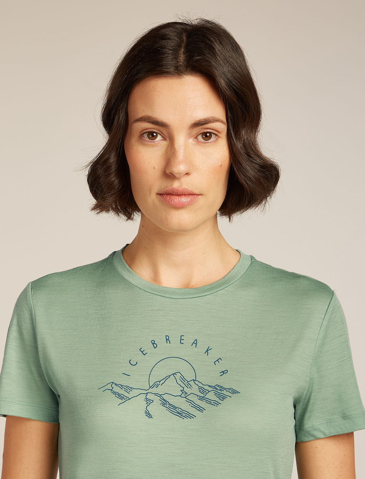Women’s Merino 150 Tech Lite Short Sleeve T-Shirt Sunrise Summit Seaglass - 5