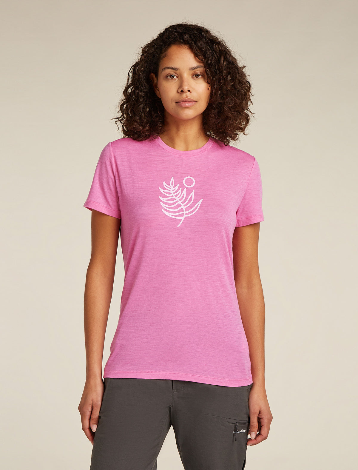 Women's Merino 150 Tech Lite Short Sleeve Tee Fresh Fern POP - 1