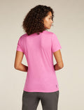 Women's Merino 150 Tech Lite Short Sleeve Tee Fresh Fern POP - 2