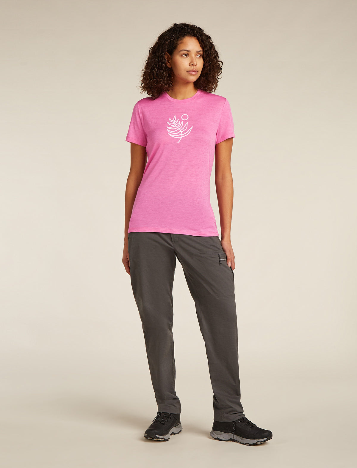 Women's Merino 150 Tech Lite Short Sleeve Tee Fresh Fern POP - 3