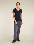 Women’s Merino 150 Tech Lite Short Sleeve Scoop T-Shirt Tee Panax Glacier - 3