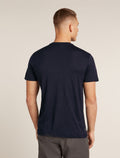 Men’s Merino 150 Tech Lite Short Sleeve T-Shirt IB Wordmark Glacier - 2