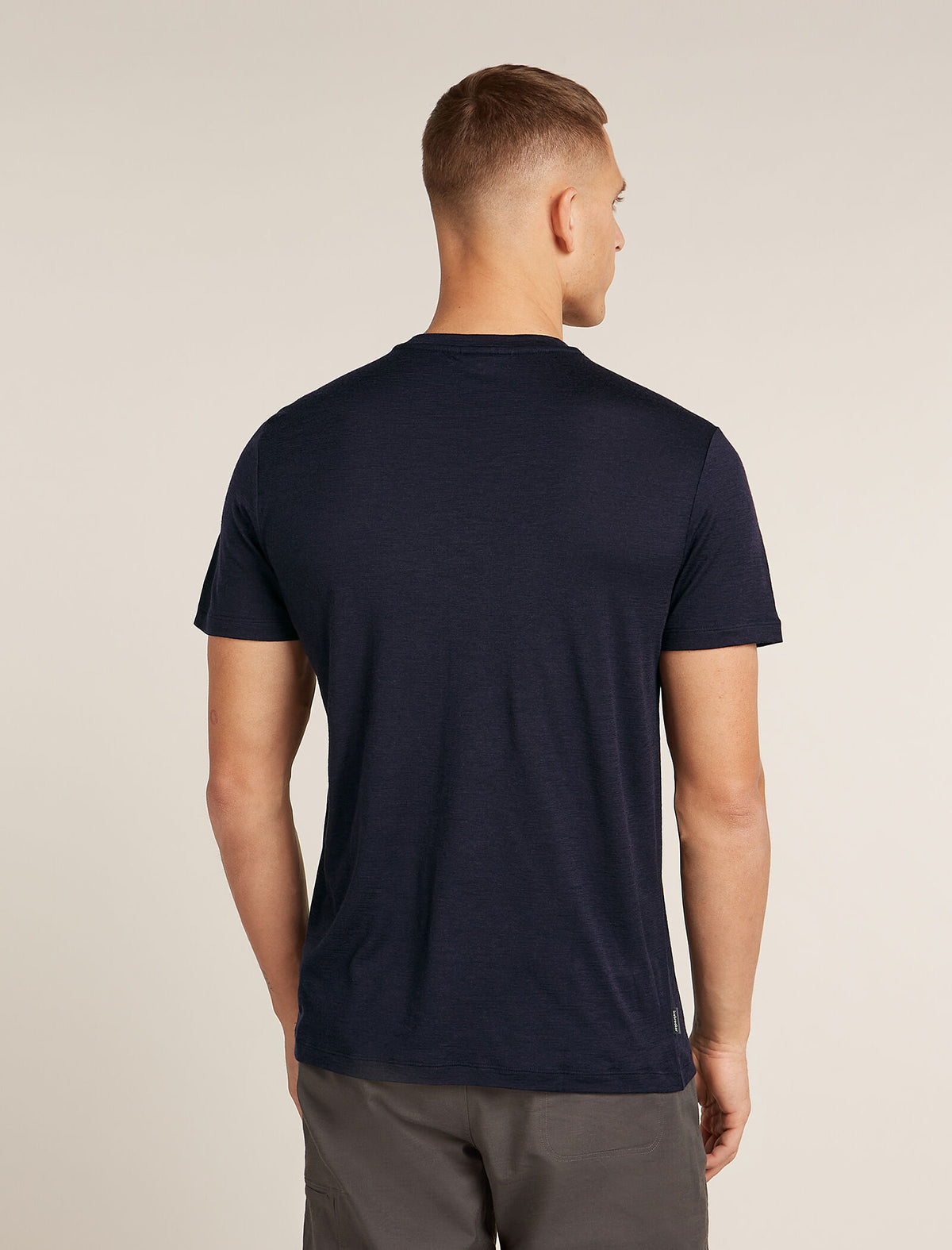 Men’s Merino 150 Tech Lite Short Sleeve T-Shirt IB Wordmark Glacier - 2