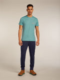 Men’s Merino 150 Tech Lite Short Sleeve T-Shirt IB Wordmark Hydro - 3
