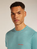 Men’s Merino 150 Tech Lite Short Sleeve T-Shirt IB Wordmark Hydro - 5