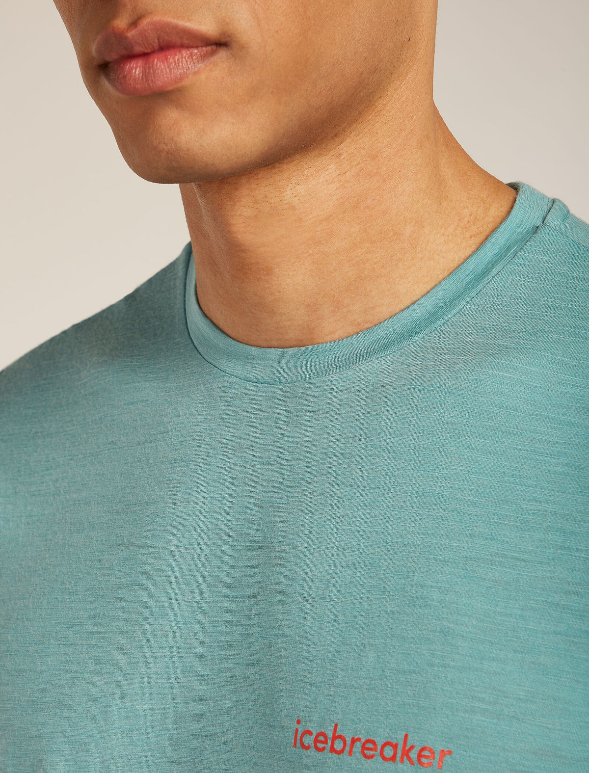 Men’s Merino 150 Tech Lite Short Sleeve T-Shirt IB Wordmark Hydro - 6