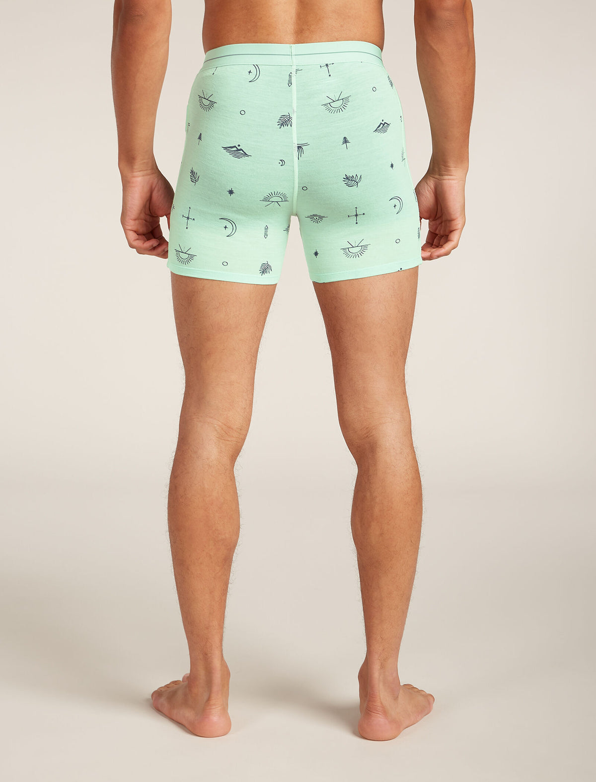 Men’s Merino 150 Anatomica Boxers Explore More Mint - 2