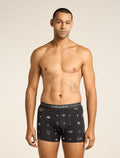 Men’s Merino 150 Anatomica Boxers Explore More Black/Aop - 1