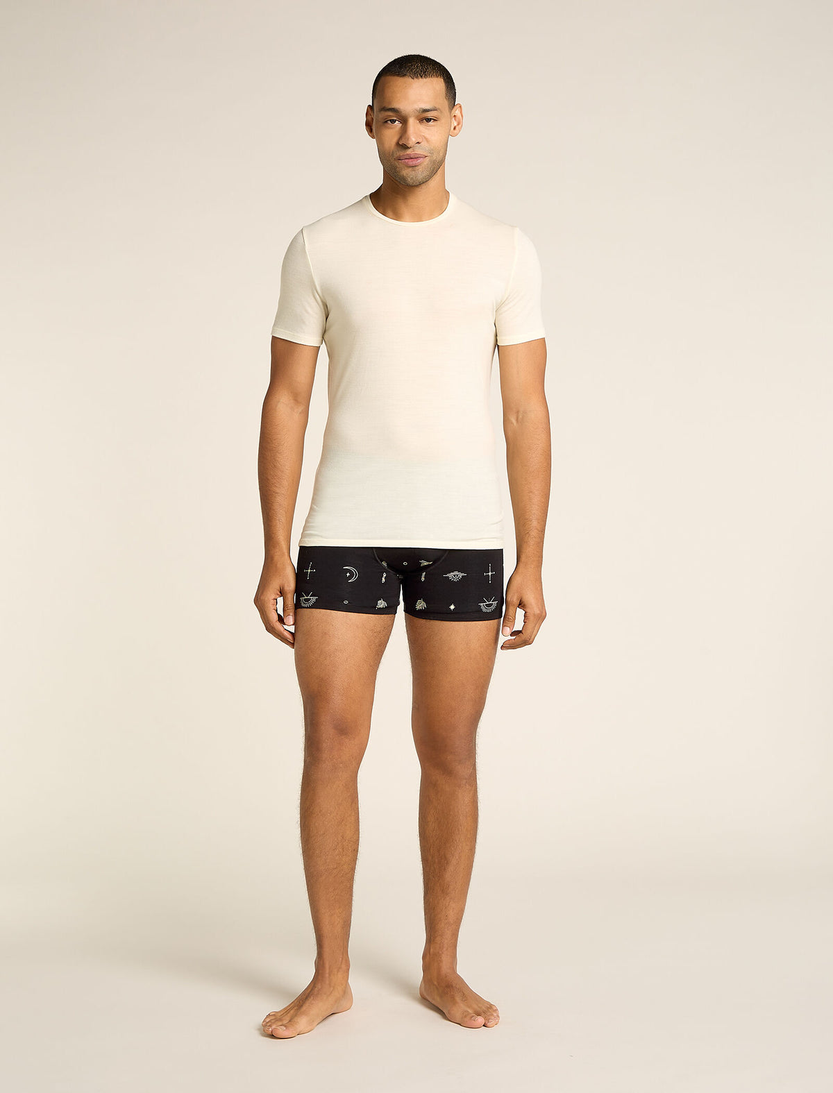 Men’s Merino 150 Anatomica Boxers Explore More Black/Aop - 3