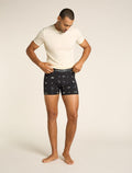 Men’s Merino 150 Anatomica Boxers Explore More Black/Aop - 4