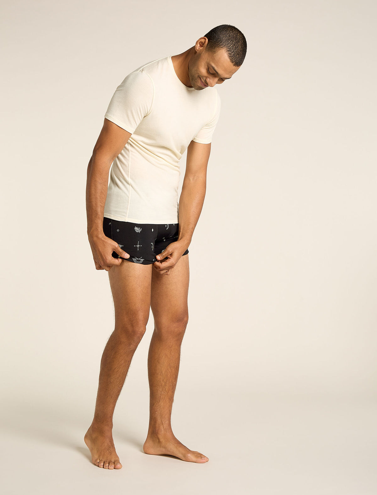 Men’s Merino 150 Anatomica Boxers Explore More Black/Aop - 6
