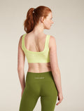 Women’s Merino Blend Rib Lotus Bra Citrine - 3
