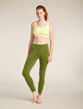 Women’s Merino Blend Rib Lotus Bra Citrine - 4
