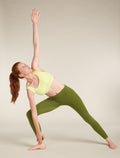 Women’s Merino Blend Rib Lotus Bra Citrine - 5