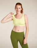 Women’s Merino Blend Rib Lotus Bra Citrine - 7