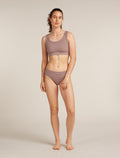 Women’s Merino Blend Rib Lotus Bra Summit - 3