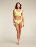 Women’s Merino Blend Rib Lotus Hipster Citrine - 3