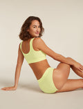 Women’s Merino Blend Rib Lotus Hipster Citrine - 4