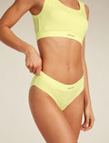 Women’s Merino Blend Rib Lotus Hipster Citrine - 6
