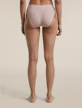 Women's Merino Blend Rib Lotus Hipster Pink Quartz - 2