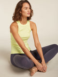 Women’s Merino Blend Rib Lotus Tank Citrine - 6