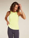 Women’s Merino Blend Rib Lotus Tank Citrine - 7