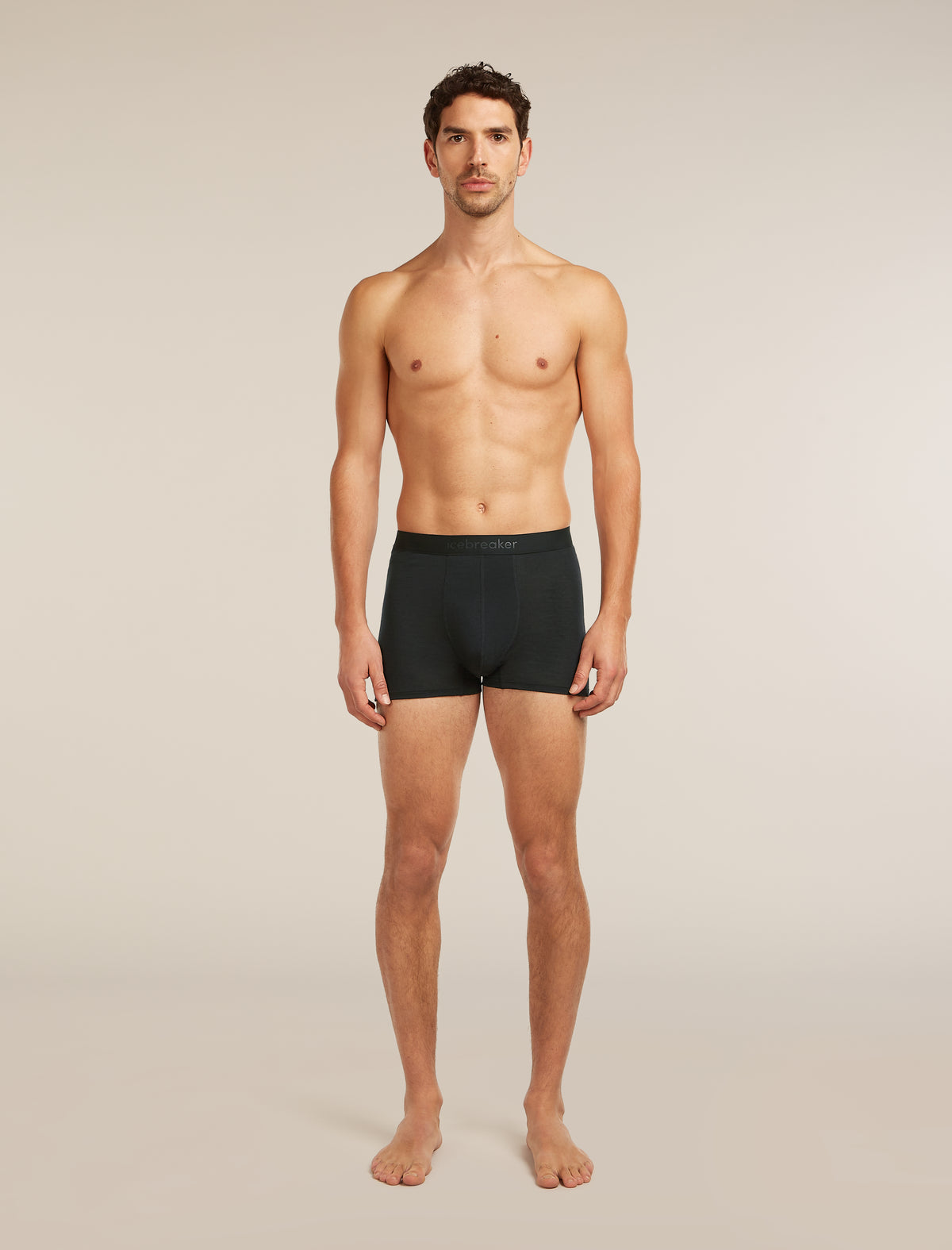 Men’s Merino Blend 125 ZoneKnit™ Boxers Black - 3