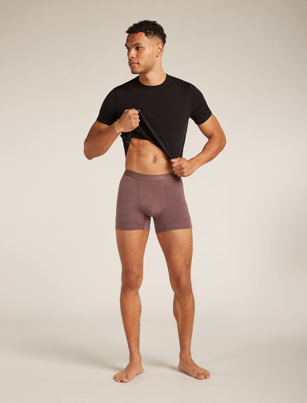 Men’s Merino Blend 125 ZoneKnit™ Boxers Carob - 4