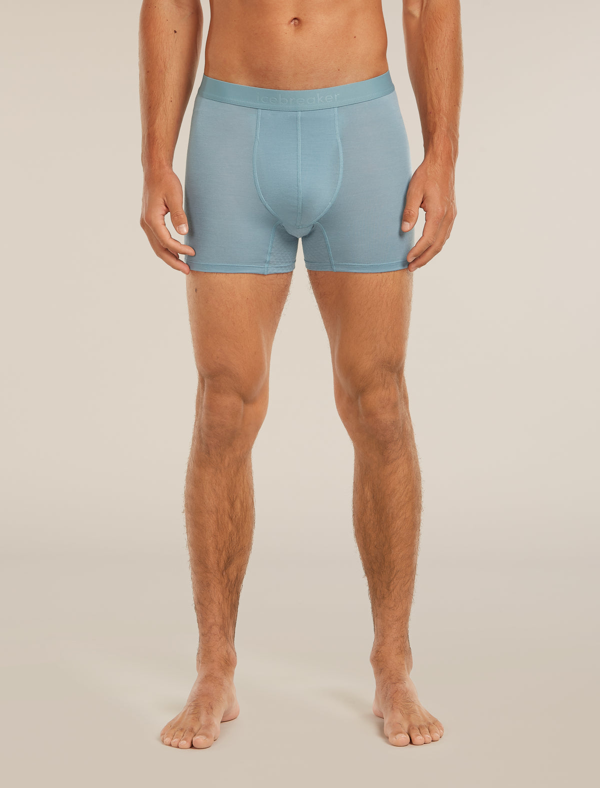 Men’s Merino Blend 125 ZoneKnit™ Boxers Flint blue - 1