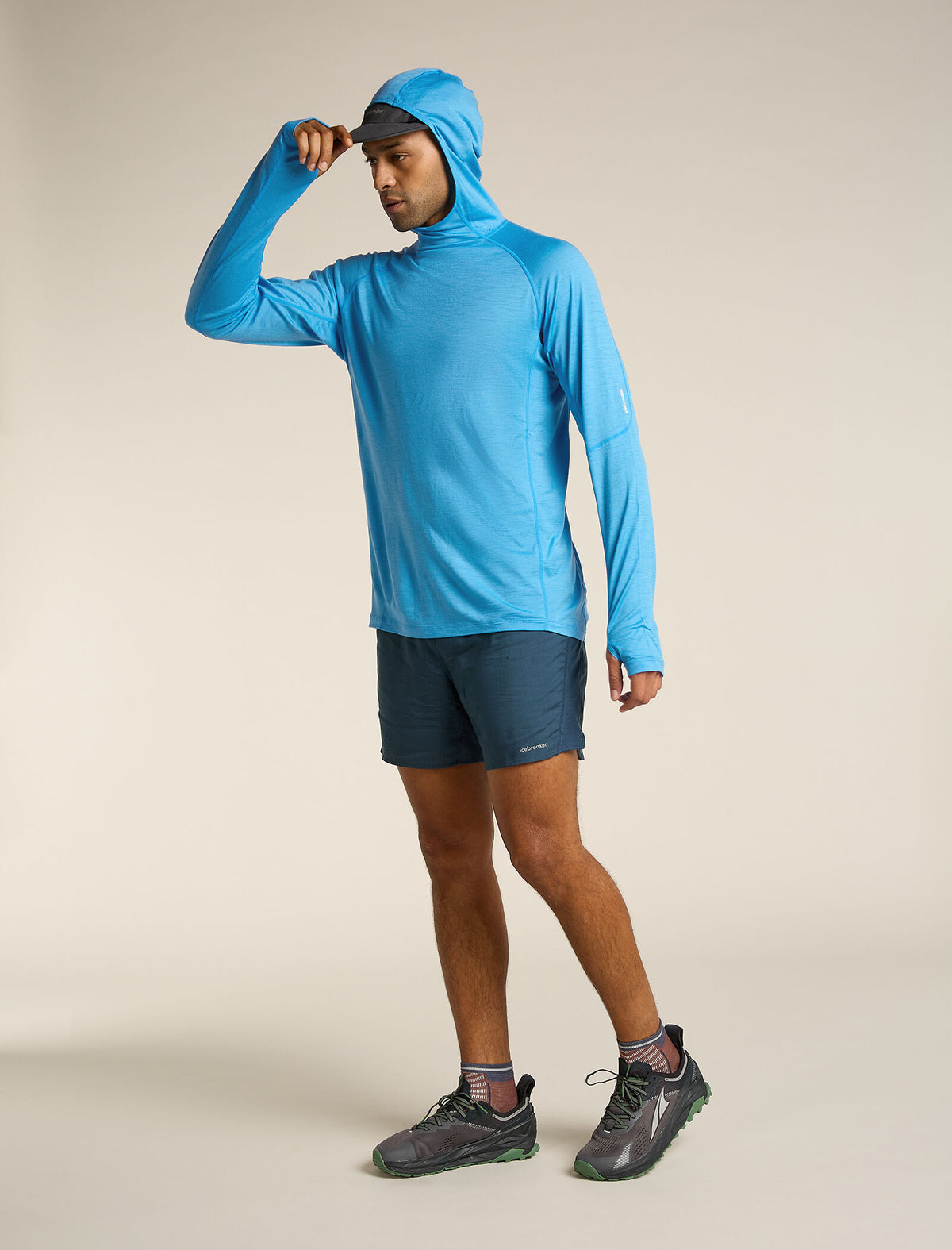 Men’s 150 MerinoFine™ Ace Long Sleeve Hoodie Arctic - 4