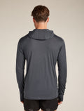 Men’s 150 MerinoFine™ Ace Long Sleeve Hoodie Obsidian - 2