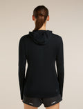 Women’s 150 MerinoFine™ Ace Long Sleeve Hoodie UPF Black - 2