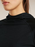 Women’s 150 MerinoFine™ Ace Long Sleeve Hoodie UPF Black - 11