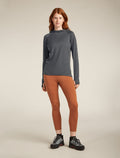 Women’s 150 MerinoFine™ Ace Long Sleeve Hoodie Obsidian - 3