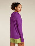 Women’s 150 MerinoFine™ Ace Long Sleeve Hoodie Passion - 3